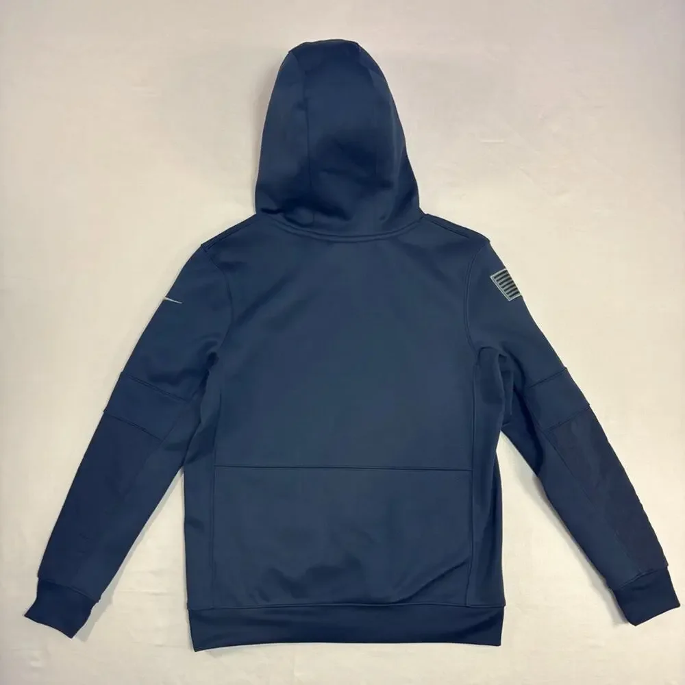 Nike Boys Black Military Appreciation Houston Texans Hoodie Size Large 14/16